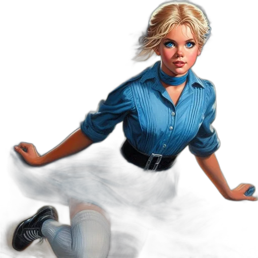 staff, dress, robot, concept art transparent PNG cut-out