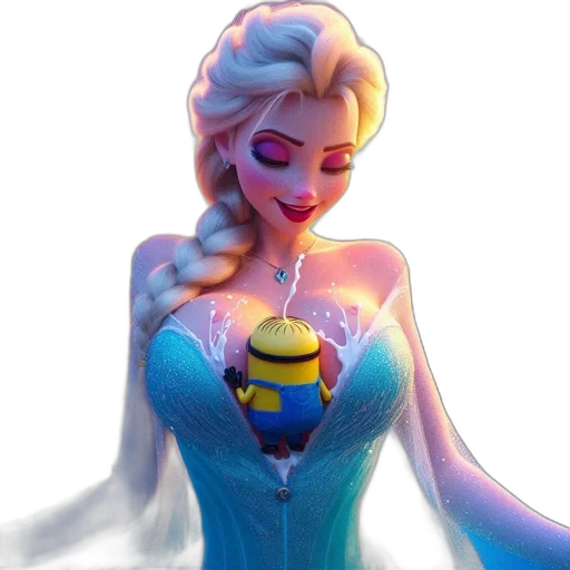 dress, crown, jewelry, concept art transparent PNG cut-out