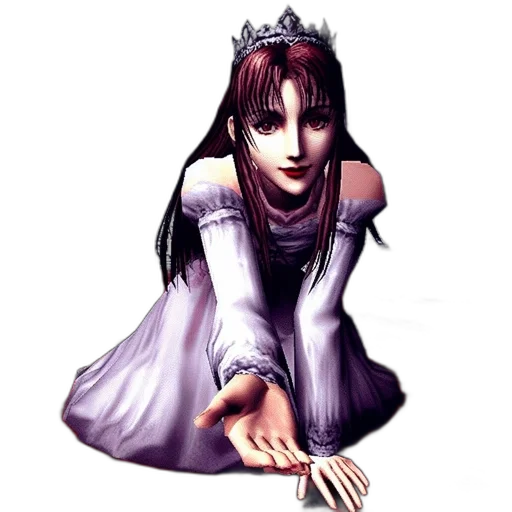 crown, dress, staff, concept art transparent PNG cut-out