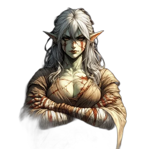 staff, dragon, face, fantasy art transparent PNG cut-out