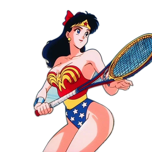 dress, weapon, comic book art, cartoon transparent PNG cut-out