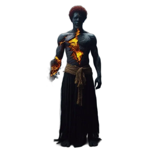 staff, creature, concept art, fantasy art transparent PNG cut-out