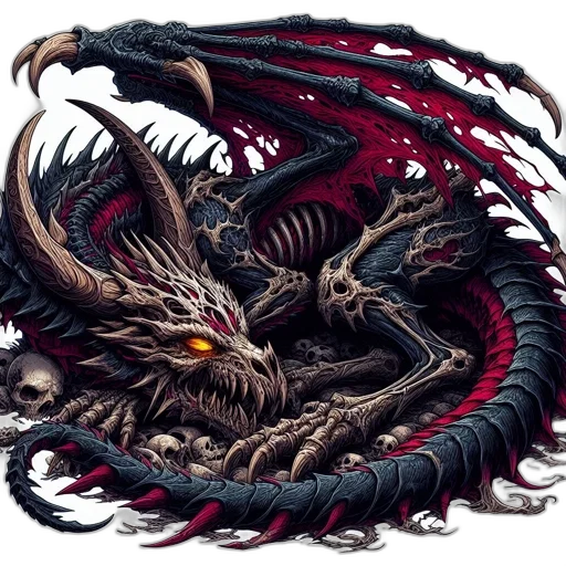 dragon, creature, mask, animal transparent PNG cut-out