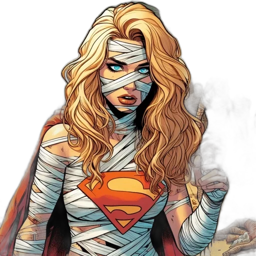 comic book art, concept art, fantasy art, cartoon transparent PNG cut-out