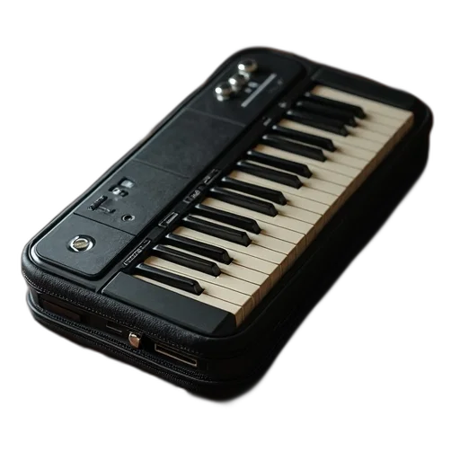 3d render, grand, piano, keyboard transparent PNG cut-out