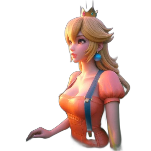 crown, staff, dress, face transparent PNG cut-out