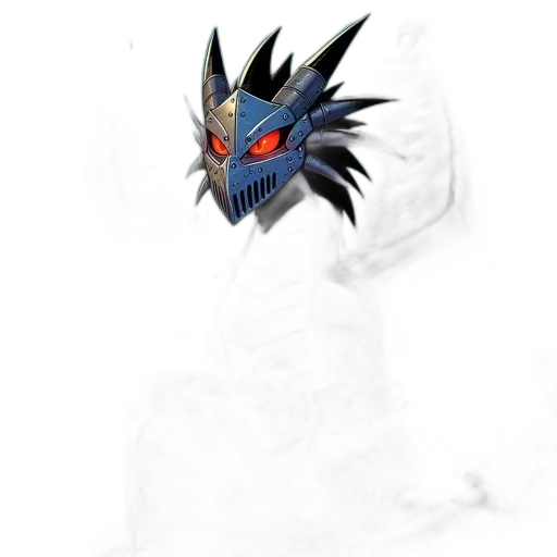 mask, dragon, creature, face transparent PNG cut-out