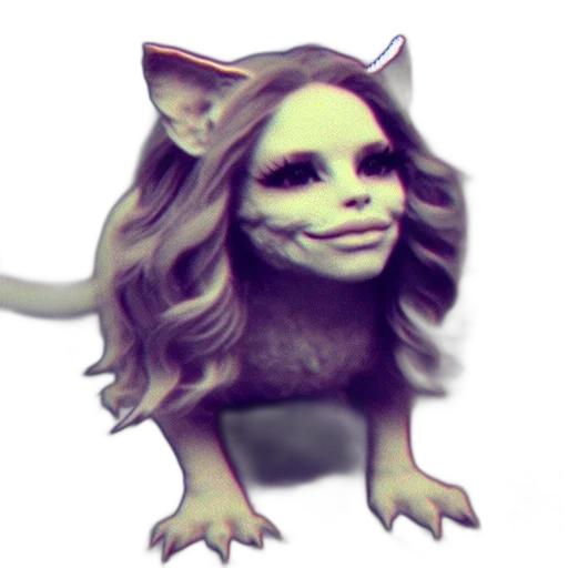 creature, animal, mask, staff transparent PNG cut-out