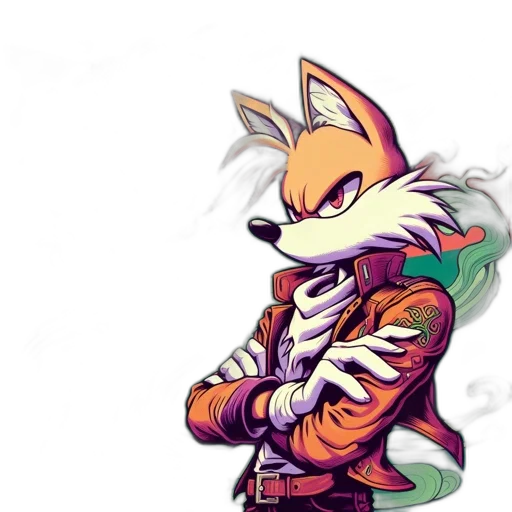 jacket, staff, mask, animal transparent PNG cut-out