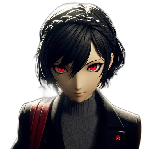 face, mask, jacket, staff transparent PNG cut-out