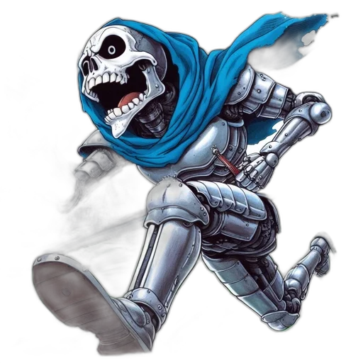 robot, staff, mask, concept art transparent PNG cut-out