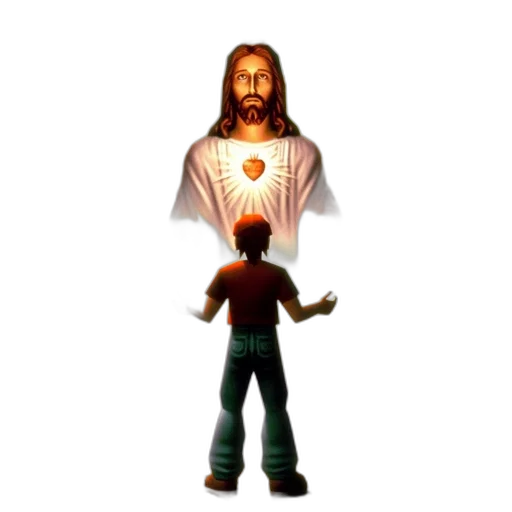 pixel art, concept art, 3d render, expansive transparent PNG cut-out