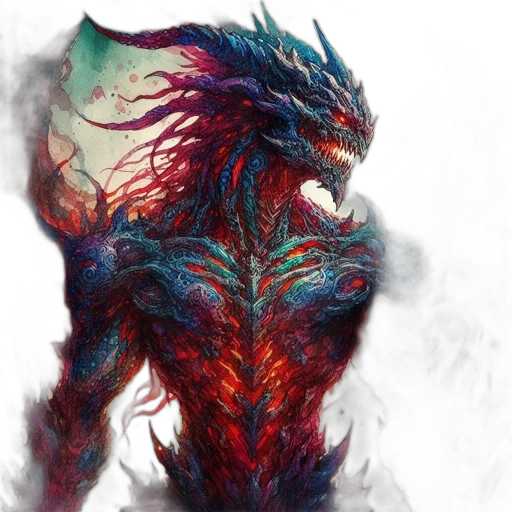 dragon, creature, mask, animal transparent PNG cut-out