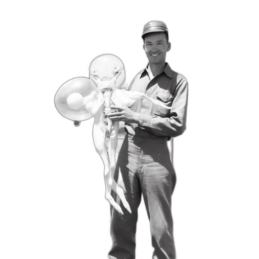 staff, robot, weapon, concept art transparent PNG cut-out