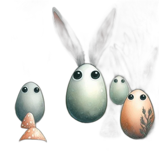animal, concept art, 3d render, fantasy art transparent PNG cut-out