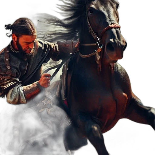 fantasy art, concept art, photorealistic, oil painting transparent PNG cut-out
