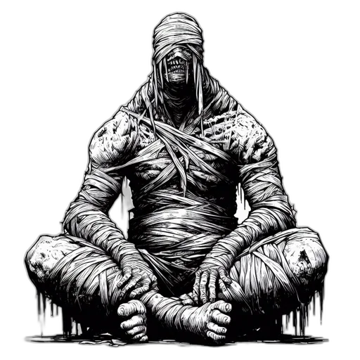 mask, creature, face, comic book art transparent PNG cut-out