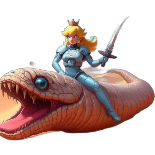 dragon, sword, weapon, creature transparent PNG cut-out