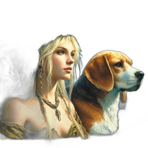 animal, fantasy art, photorealistic, concept art transparent PNG cut-out