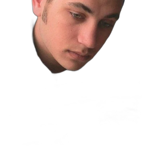 face, mask, hat, jacket transparent PNG cut-out
