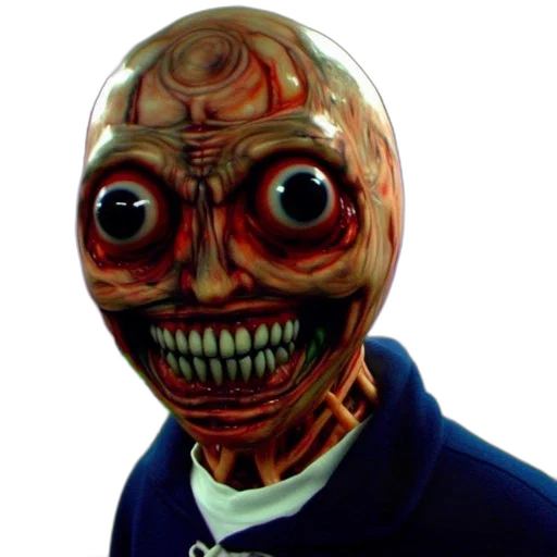 mask, face, robot, creature transparent PNG cut-out
