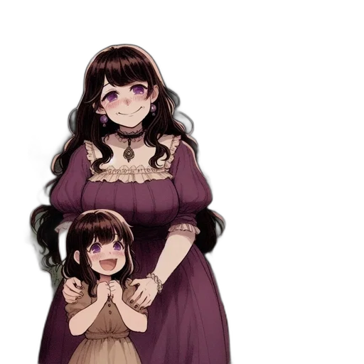 dress, mask, crown, staff transparent PNG cut-out