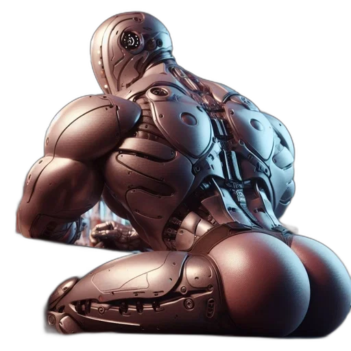 robot, animal, creature, concept art transparent PNG cut-out