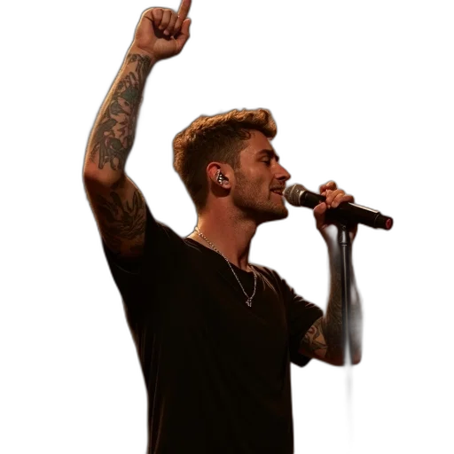staff, person, tattoos, their transparent PNG cut-out