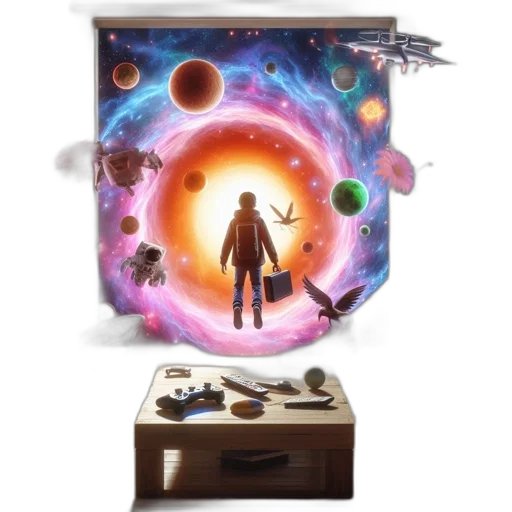 furniture, robot, concept art, fantasy art transparent PNG cut-out