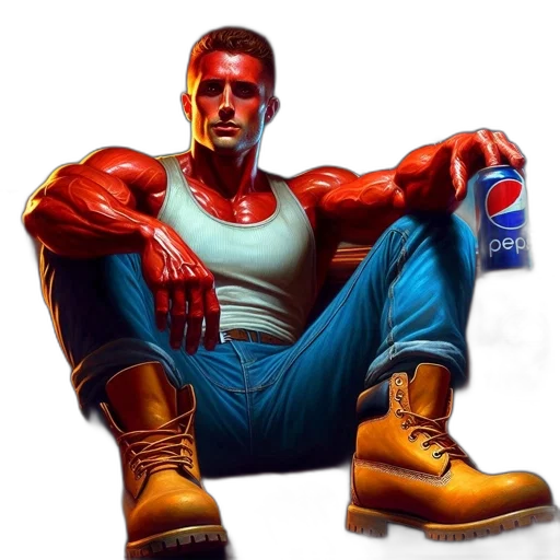 bottle, comic book art, concept art, photorealistic transparent PNG cut-out