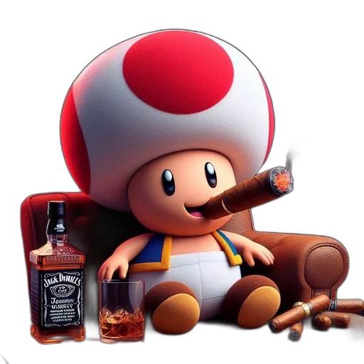 bottle, hat, animal, concept art transparent PNG cut-out