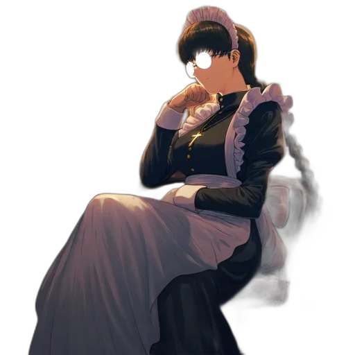 dress, staff, crown, hat transparent PNG cut-out