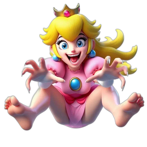 crown, dress, creature, weapon transparent PNG cut-out