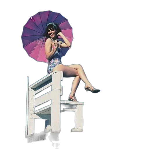 umbrella, furniture, dress, staff transparent PNG cut-out