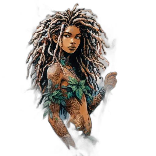 fantasy art, comic book art, concept art, pixel art transparent PNG cut-out