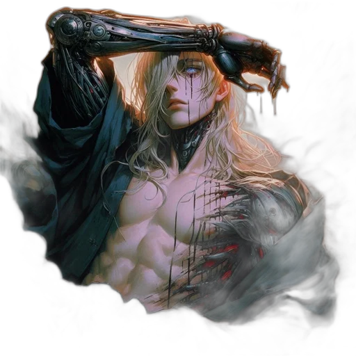 sword, creature, fantasy art, concept art transparent PNG cut-out