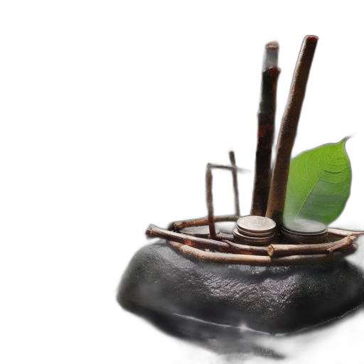 furniture, staff, weapon, crown transparent PNG cut-out