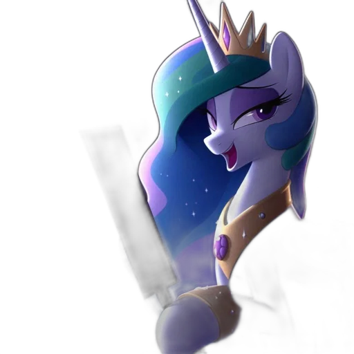 crown, staff, sword, robot transparent PNG cut-out