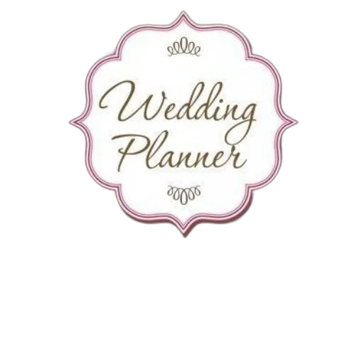 wedding, planner, book, pink transparent PNG cut-out