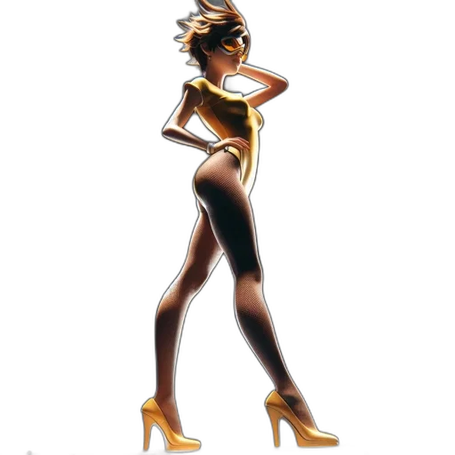 dress, concept art, 3d render, comic book art transparent PNG cut-out