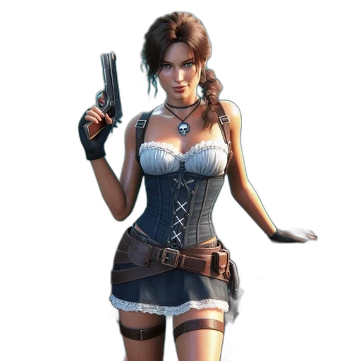 weapon, dress, staff, concept art transparent PNG cut-out