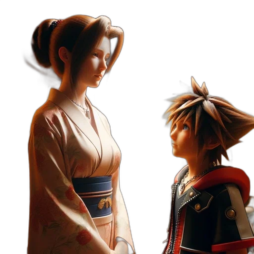 concept art, anime, photorealistic, fantasy art transparent PNG cut-out