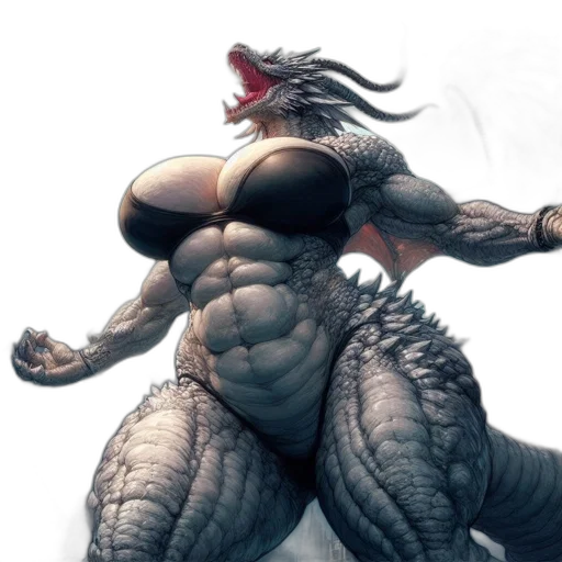 dragon, creature, animal, concept art transparent PNG cut-out