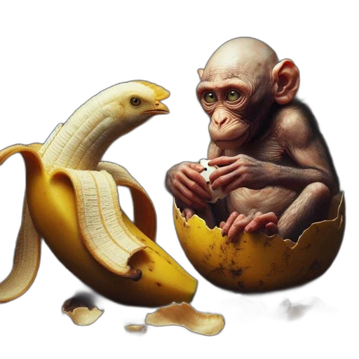 animal, food, creature, concept art transparent PNG cut-out