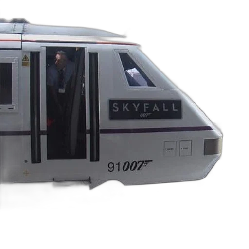 3d render, train, name, skyfall transparent PNG cut-out