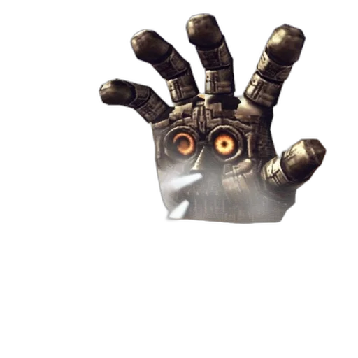mask, robot, creature, weapon transparent PNG cut-out