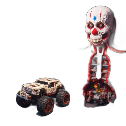 car, robot, weapon, concept art transparent PNG cut-out