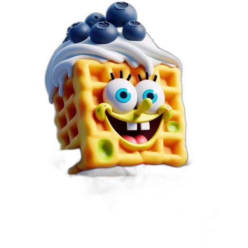 food, robot, creature, 3d render transparent PNG cut-out