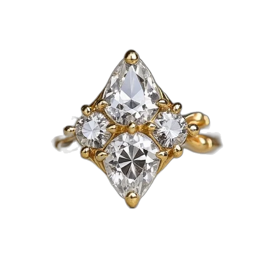jewelry, crown, antique, 18k transparent PNG cut-out