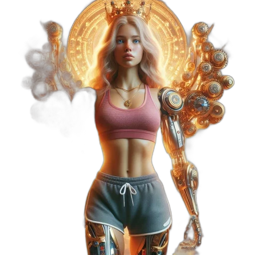 robot, weapon, concept art, fantasy art transparent PNG cut-out